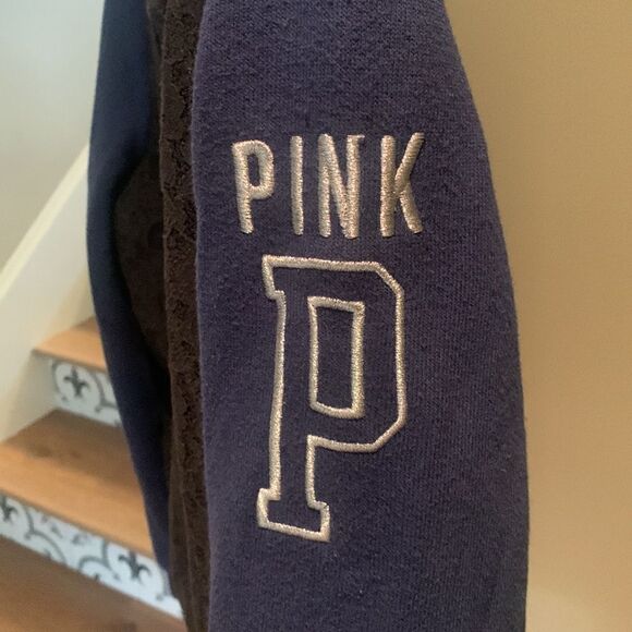 Victorias Secret Lace Letterman Jacket - Picture 5 of 10